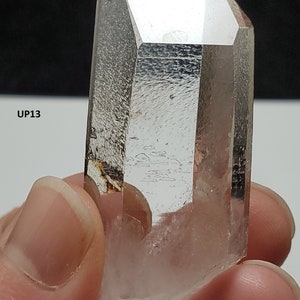 You Select 1 Starbrary Quartz Crystal Corinto, Brazil World Class Optical Clarity, Gorgeous Glyph Record, Water Clear UP13-UP18 image 4