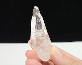 Optical Lemurian Quartz Penas Blancas Mine Colombia: 6cm or 2.4in long Tessin- AA4