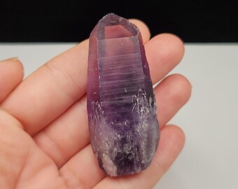 Natural Amethyst Crystal: 6cm long Tutu Cliffs Nigeria- Gorgeous Formation Purple Color- NA3