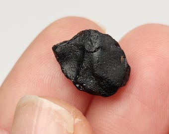 Australite Tektite, South Australia: 0.78 gram Australasian Impact- Shrapnel, Translucent- D20