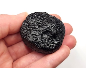 Tektite from Thailand- 58.4 gram- Rare Museum Grade 'Anda' Style Markings, Y-Groove Starburst Pattern, Top Quality, Australasian Impact- TA4