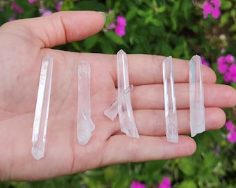 Bulk Lot Optical Quartz Colombia: 183.7 Gram Parcel- Mixed Sizes for Crafts, Grids, Jewelry