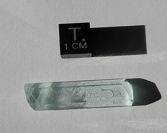 Aquamarine 4.2cm or 1.6inch from Shigar Valley, Pakistan- Semi Tabular, Unique Pattern, Gem Grade Luster Clarity, Terminated- AQ2