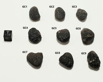One Cintamani Saffordite [3.3-4.9 Grams]- "Cintamani Stone" Safford Arizona, USA- Highly Translucent to Banded, You Select- (GC1- GC9)