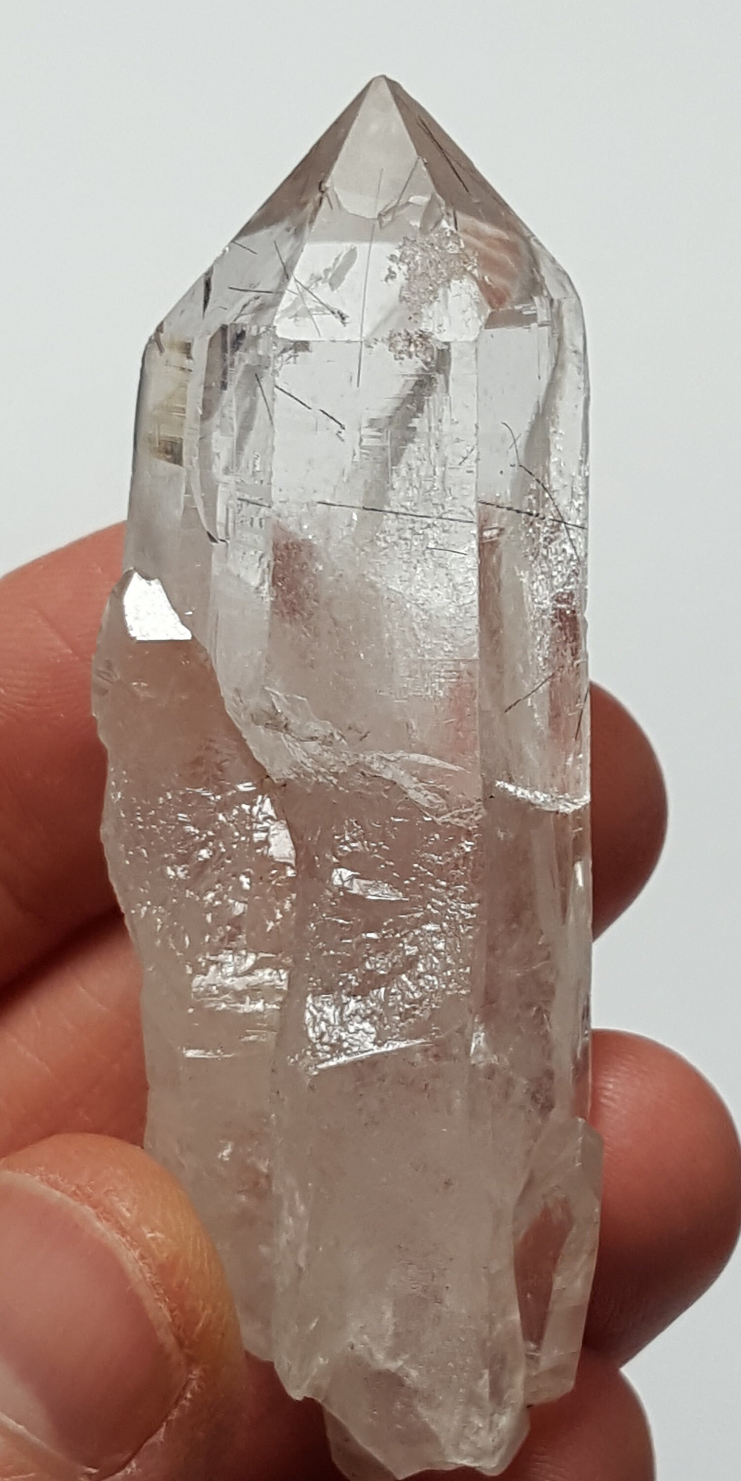 Cathedral Quartz with Tourmaline Inclusions from Brazil Beautiful
