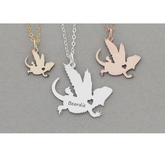 Bearded dragon pendant discount