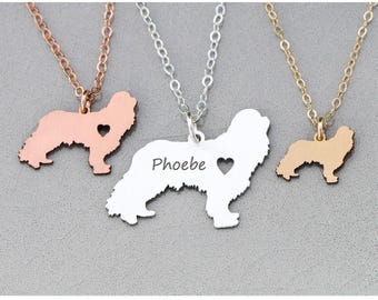 Collar de Cavalier King Charles Spaniel: Colgante personalizado con el nombre de tu mascota.