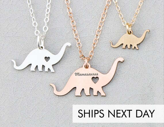 Dinosaur Necklace Dino Child Necklace 