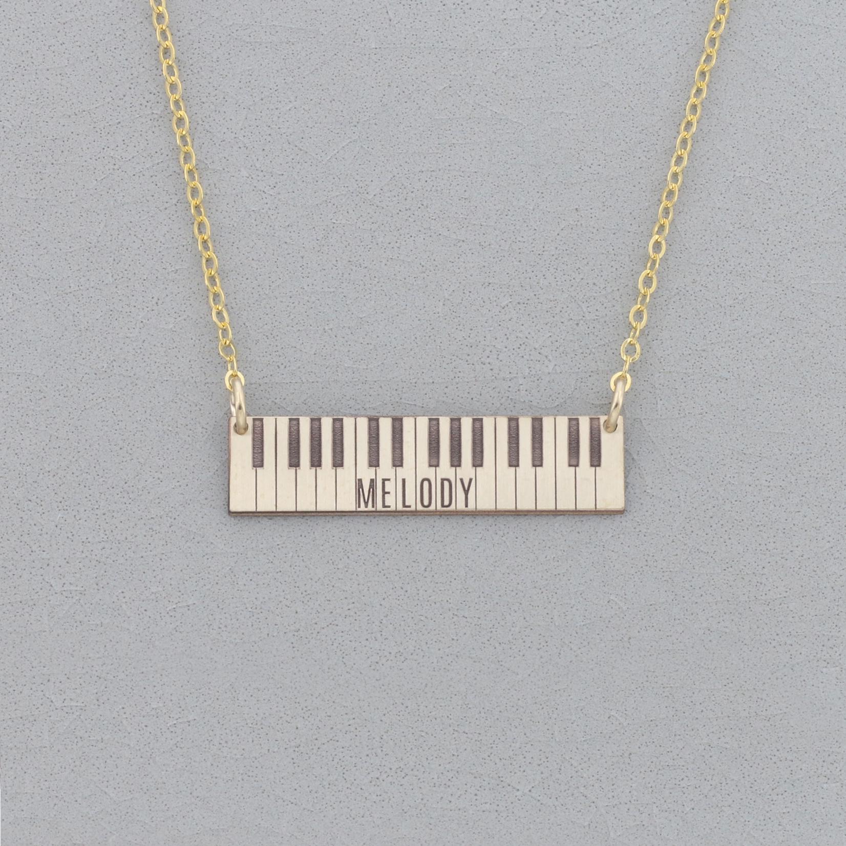 Piano necklace - Etsy 日本