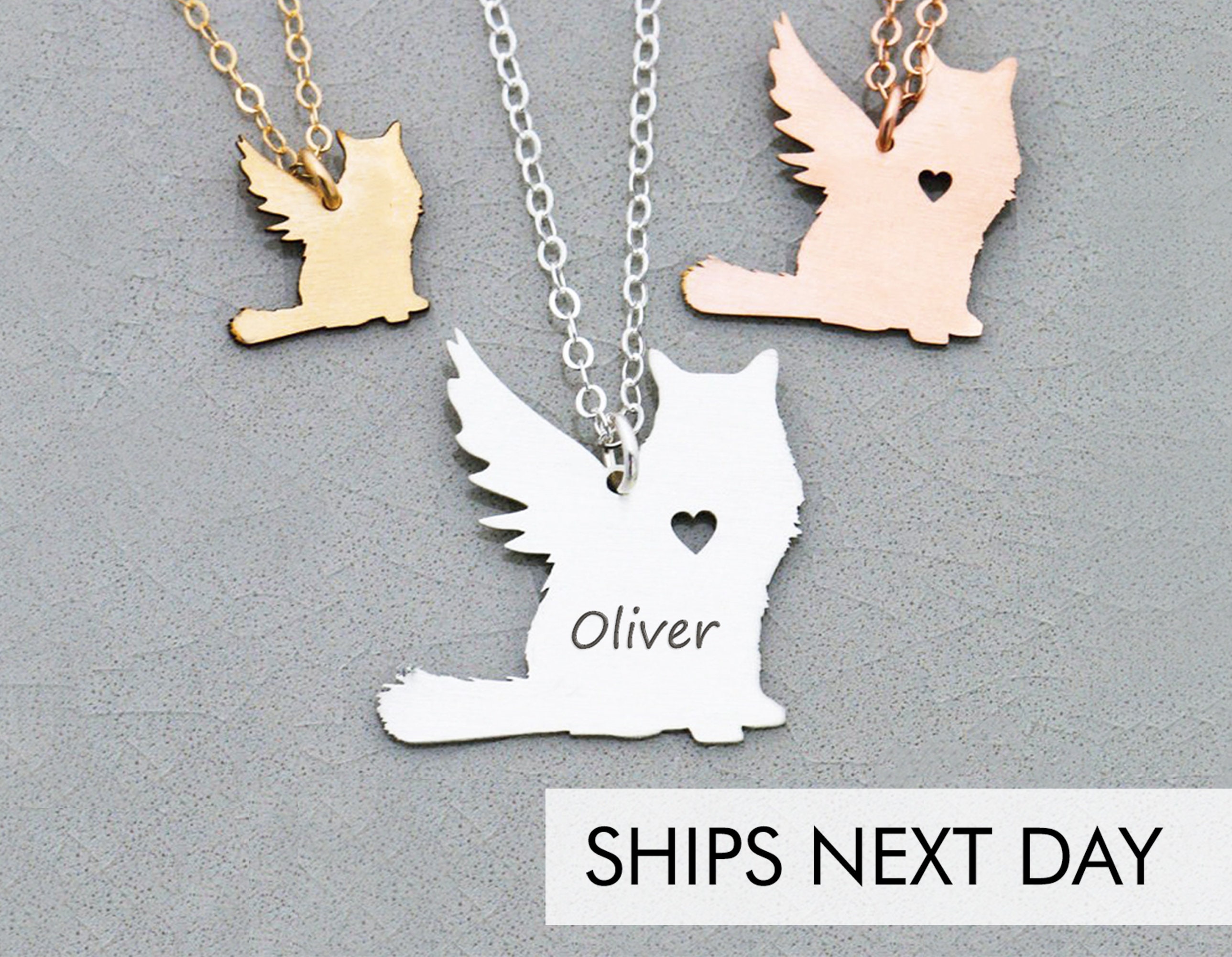 Cat Memorial Jewelry Etsy Canada