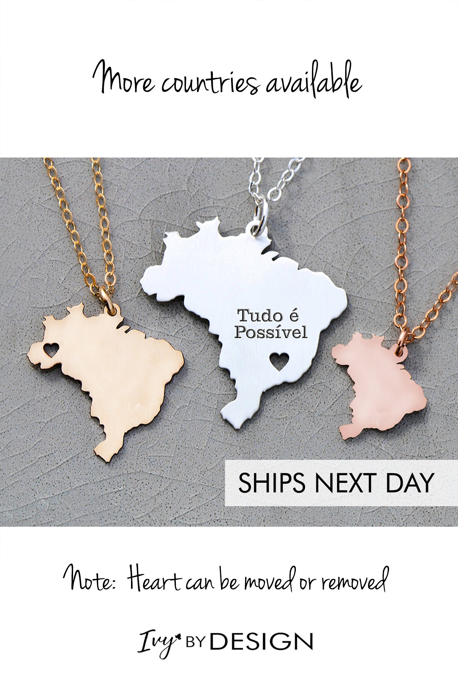 Brazil Necklace Country Brazil Jewelry South America Etsy
