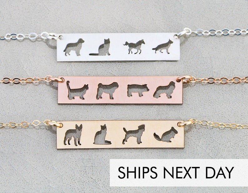 Custom Pet Jewelry Dog Necklace Pet Loss Gift Pet Family Dog Etsy