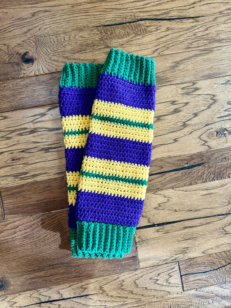 mardi gras leg warmers wholesale