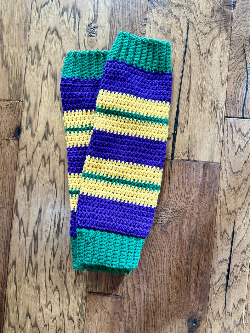 mardi gras leg warmers walmart