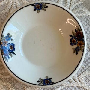 1930s Syracuse China “Floristan” pattern bowl