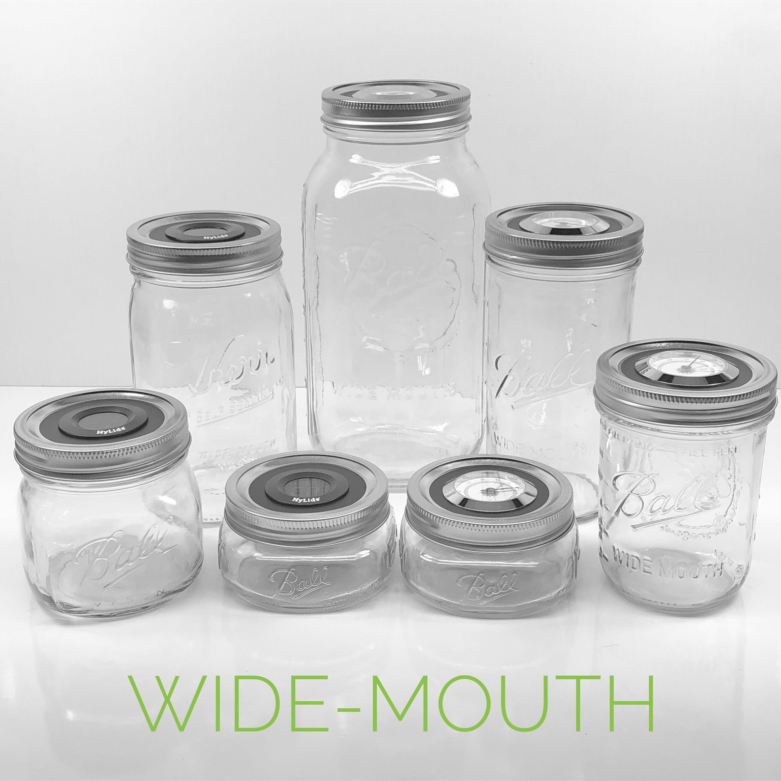 Hylids Curing Jar Hygrometer Lids Make Great Herb Storage Etsy