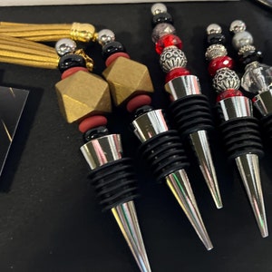 Beaded Wine Stoppers
