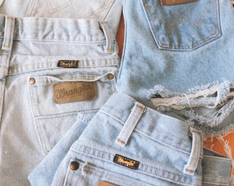 wrangler jean shorts