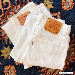 All 2024 white levis