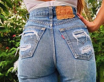 CUSTOM DISTRESSING UPGRADE for any custom order in the shop, or send in a pair of jeans you own to be distressed!