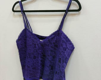 Eyelet Lace Camisole With Silk Ribbon - Etsy