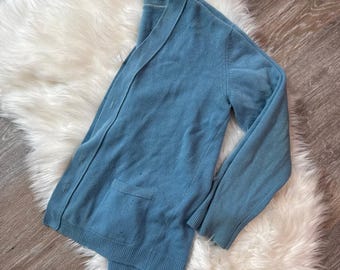 Vintage 1970s Wool Cardigan - Size M