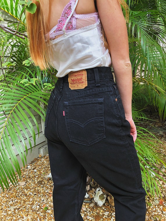 Levi Black Vintage Highwaisted Jeans - all sizes,… - image 6