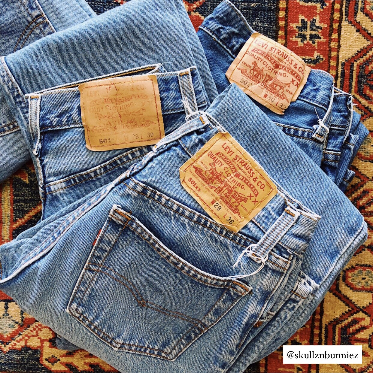 501 Vintage Highwaisted Blue Jeans Washes All - Etsy Denmark