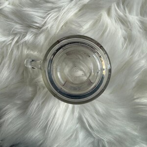 Vintage Cafe Mickey Mouse Disney Glass Mug - EUC image 4