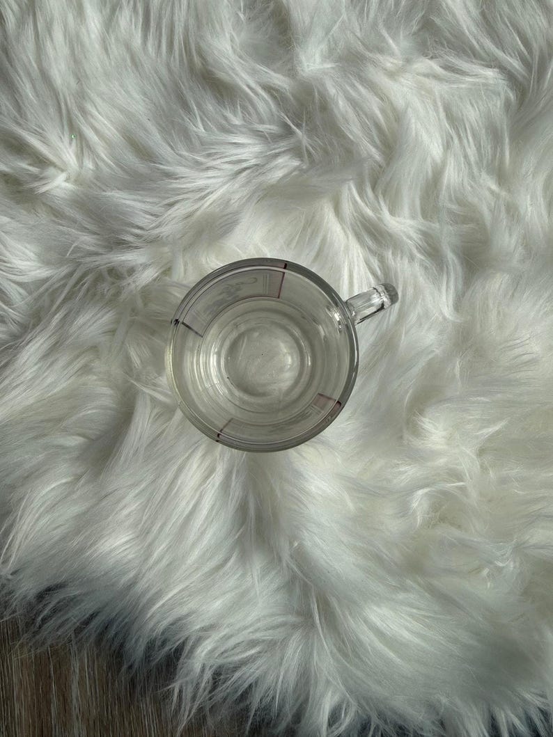 Vintage Cafe Mickey Mouse Disney Glass Mug - EUC image 3