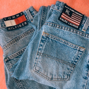 Vintage Highwaisted Jeans, Mystery Box Random Vintage Name Brand 