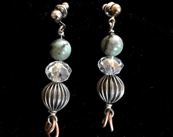 Mixed Metal Earrings