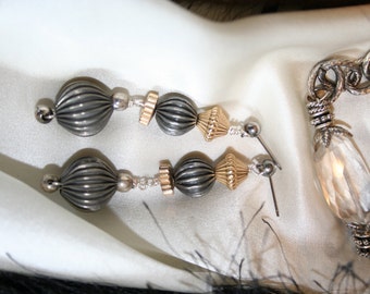 Mixed Metal Earrings