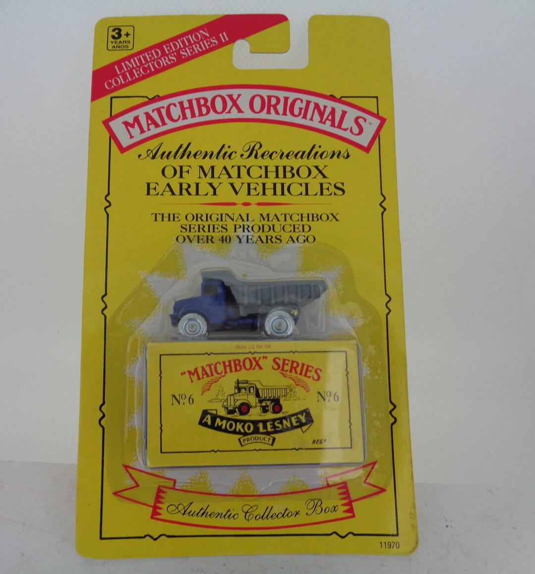 1992 Matchbox Originals Authentic Recreations of Matchbox Early