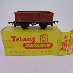 Triang Railways TT Gauge T176 Open Truck 12t Wagon 17351 Boxed