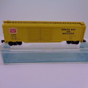 Atlas Modelleisenbahn N - GBW Green Bay and Western Doppeltürkasten 50&#39; (Boxed)