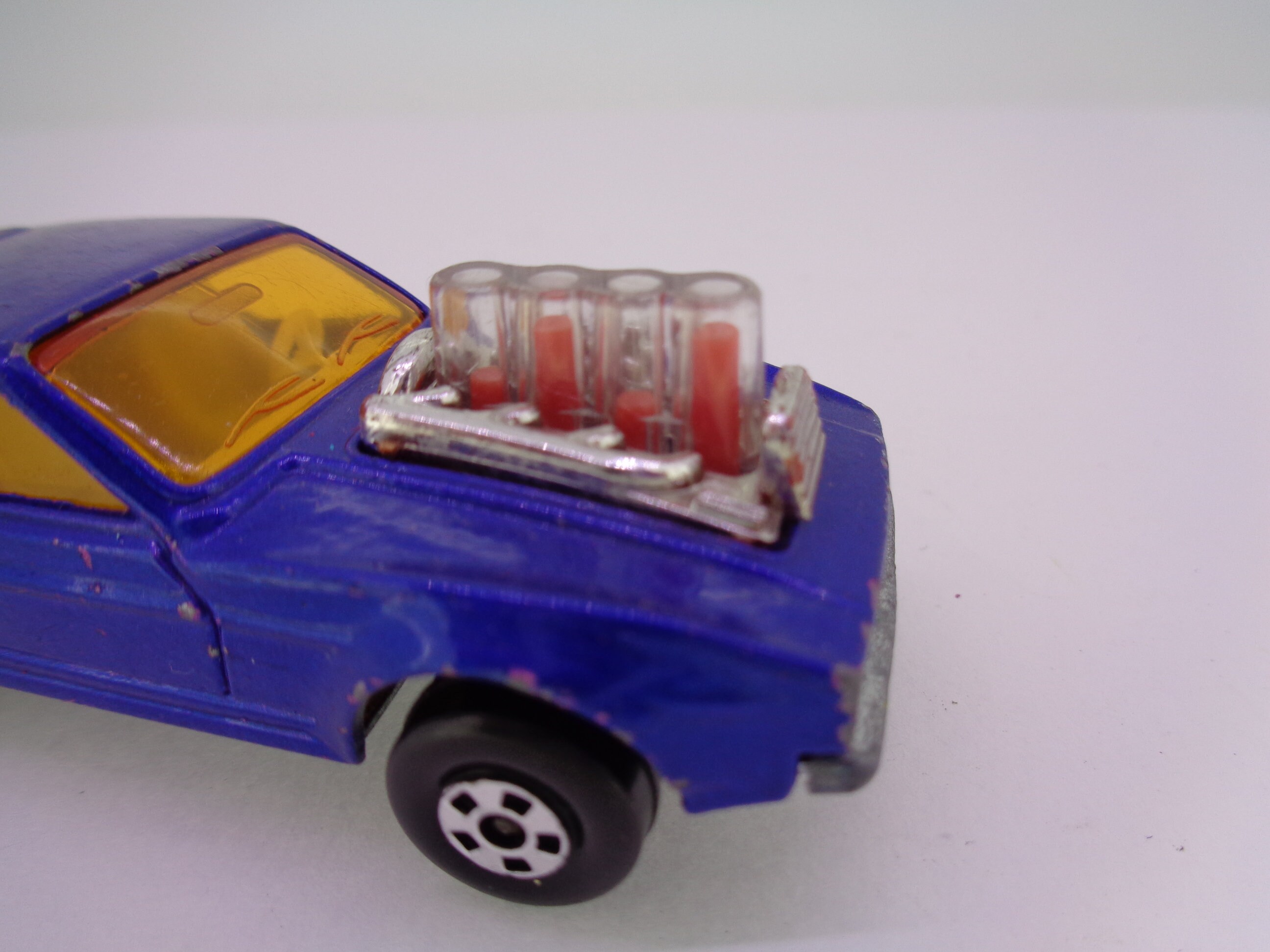 MATCHBOX VINTGE No10 Lesney 1973 MUSTANG PISTON POPPER ROLAMATICS, PISTONS WORK