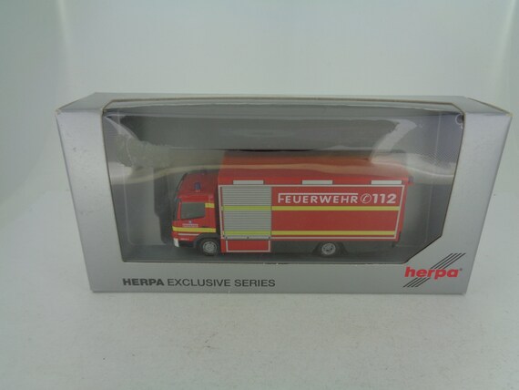 Herpa Miniaturmodell HO Maßstab 1:87 MB Feuerwehr -  Schweiz