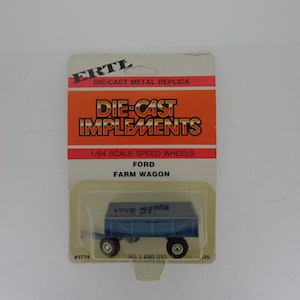 ERTL 1/64 Scale DieCast Implements Ford Farm Wagon (Boxed)