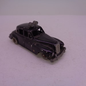 Vintage Wellensittich Spielzeug Nr.5 PolizeiAuto Wolsley sechs-achtzig