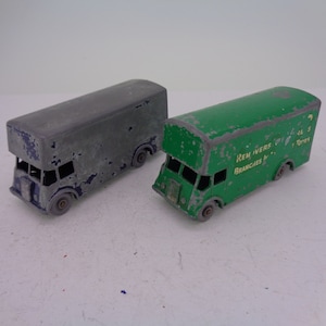 1960-talets vintage Lesney Moko Matchbox nr 46b flyttbil - set om 2