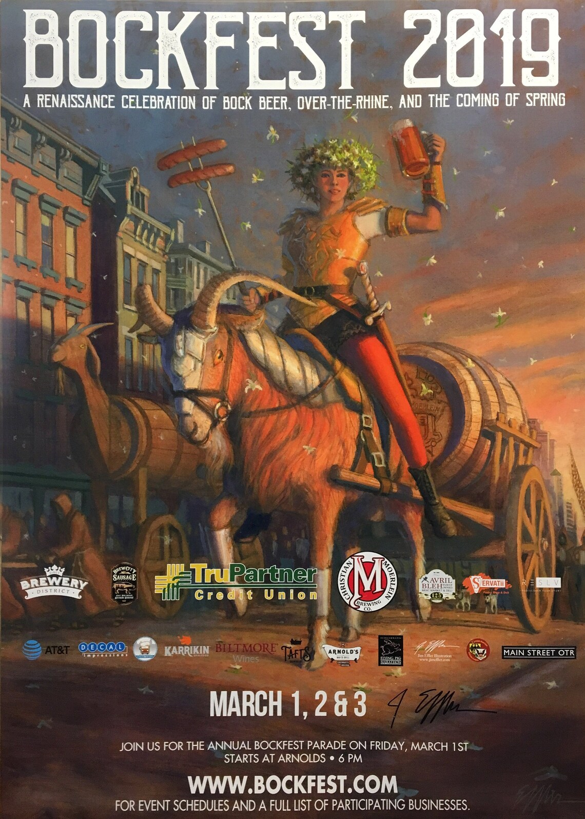 Bockfest 2019 poster | Etsy