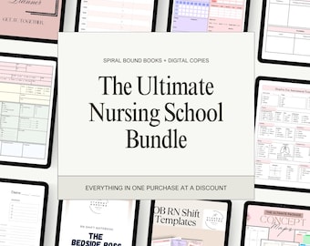 The Ultimate Digital Nursing School Bundle