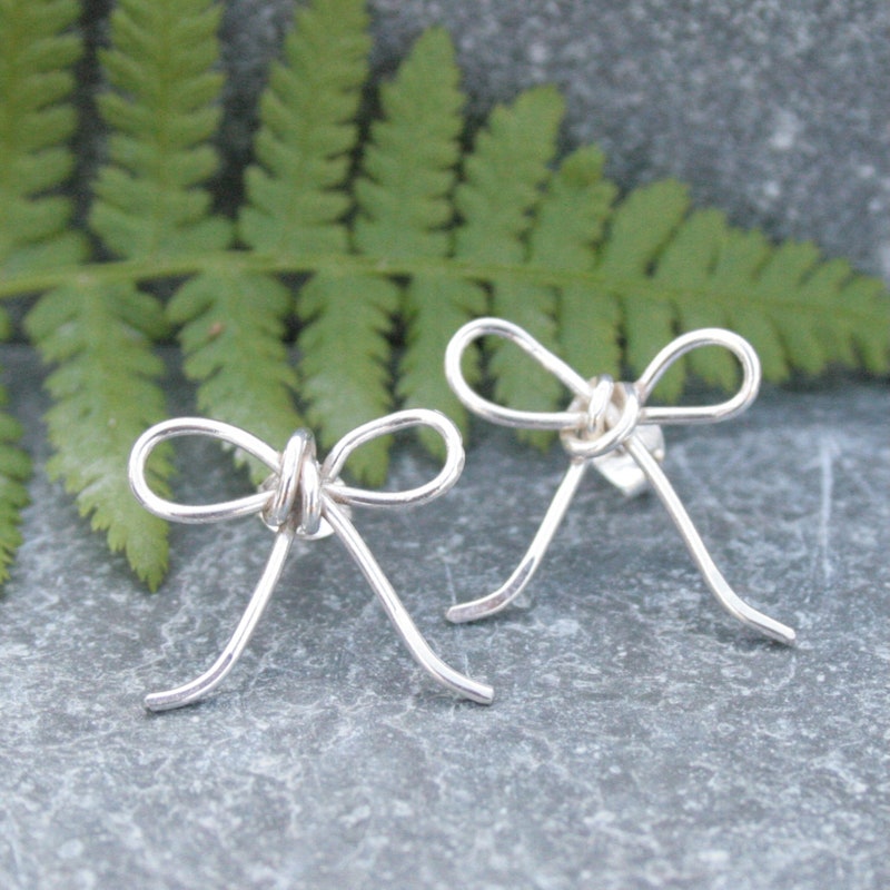 Bow Figure Earrings main image 1