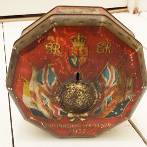 Vintage Rowntrees Coronation Tin