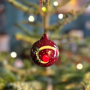 Hand Painted Christmas Baubles