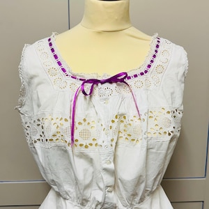 Original Edwardian/1910 Women’s Camisole/bodice cover