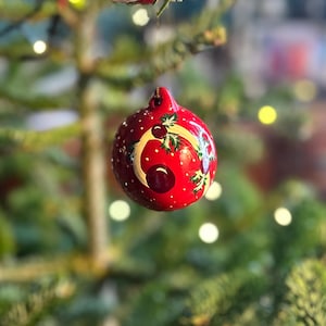 Hand Painted Christmas Baubles