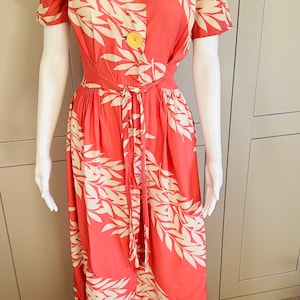 Vintage 1940s Max Floral Dress