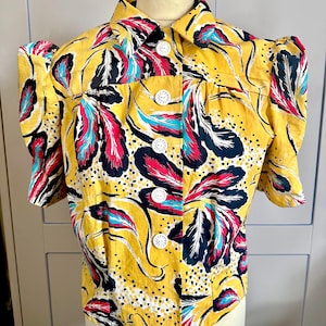 Dolly Does Vintage 1940s Blouse